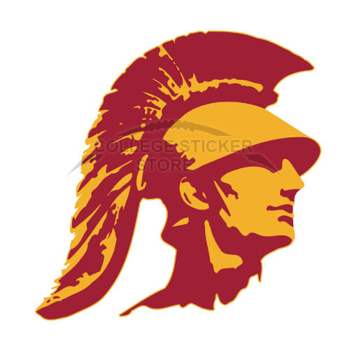 Homemade Southern California Trojans Iron-on Transfers (Wall Stickers)NO.6267